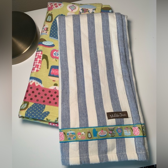 Matilda Jane Kitchen New Never Used Matilda Jane Dish Towels Set Of